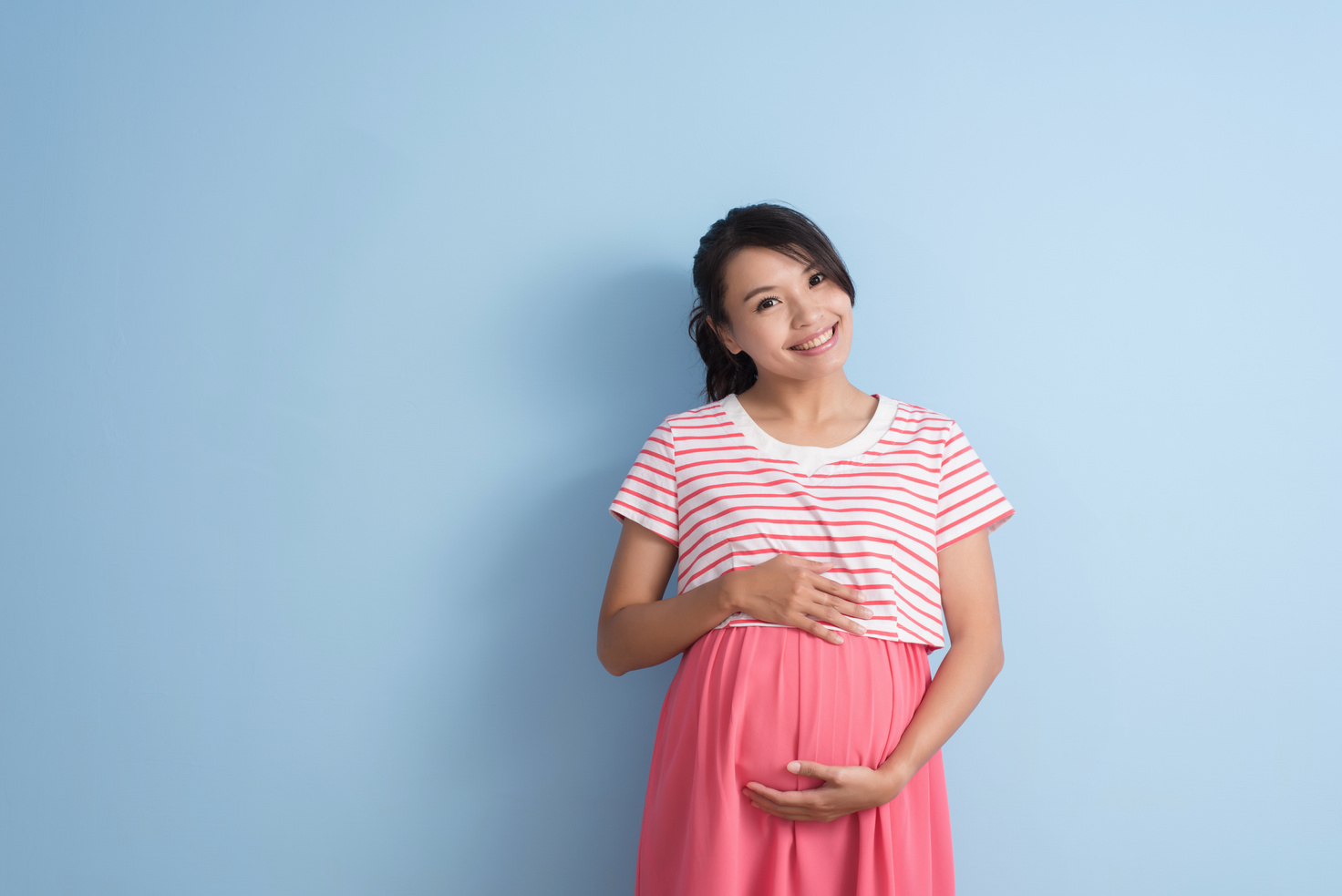 Asian Pregnant Woman